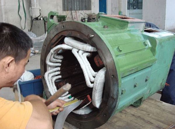 西安西瑪高壓電機(jī)絕緣擊穿故障原因及維修方法。